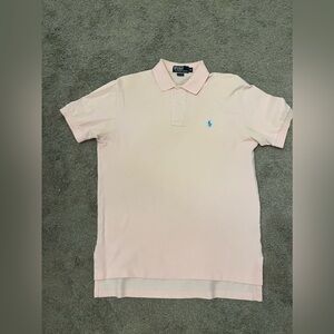 Ralph Lauren Men's Soft Pink Polo Shirt